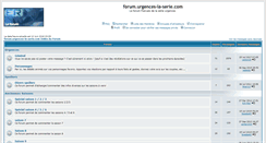 Desktop Screenshot of forum.urgences-la-serie.com